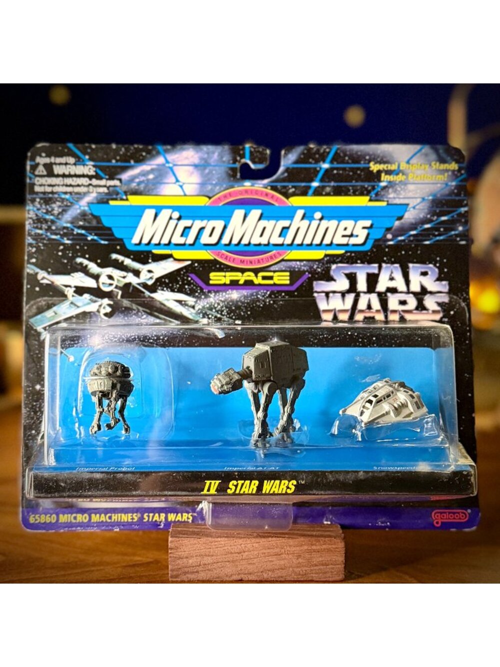 Micro Machines Star Wars Space AT-AT Probe Droid Set | 1996